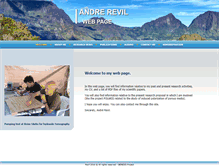 Tablet Screenshot of andre-revil.com